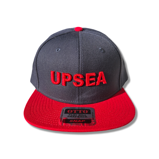 UPSEAオリジナルキャップ　ネイビー＆レッド
