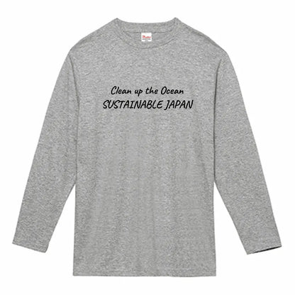 SUSTAINABLE JAPAN ロングTシャツ - UPSEA
