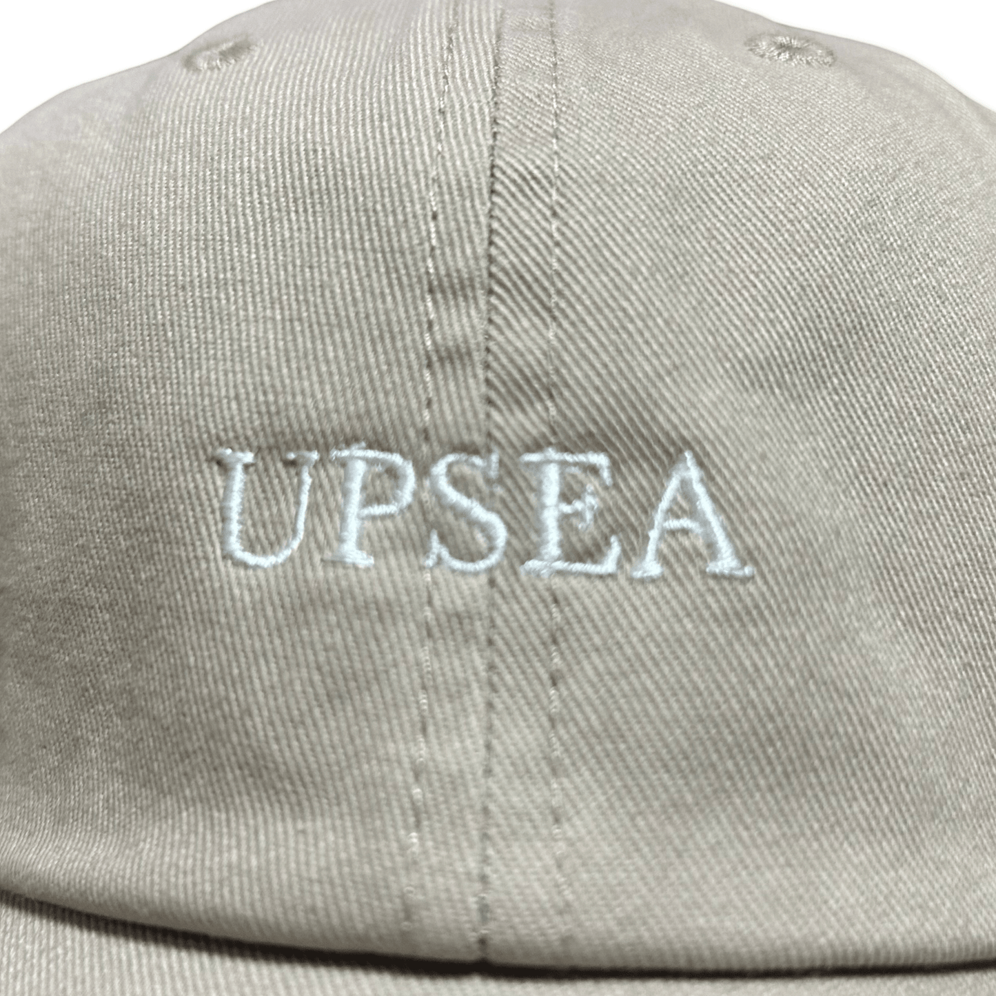 UPSEA オリジナルローキャップ　カーキ - UPSEA