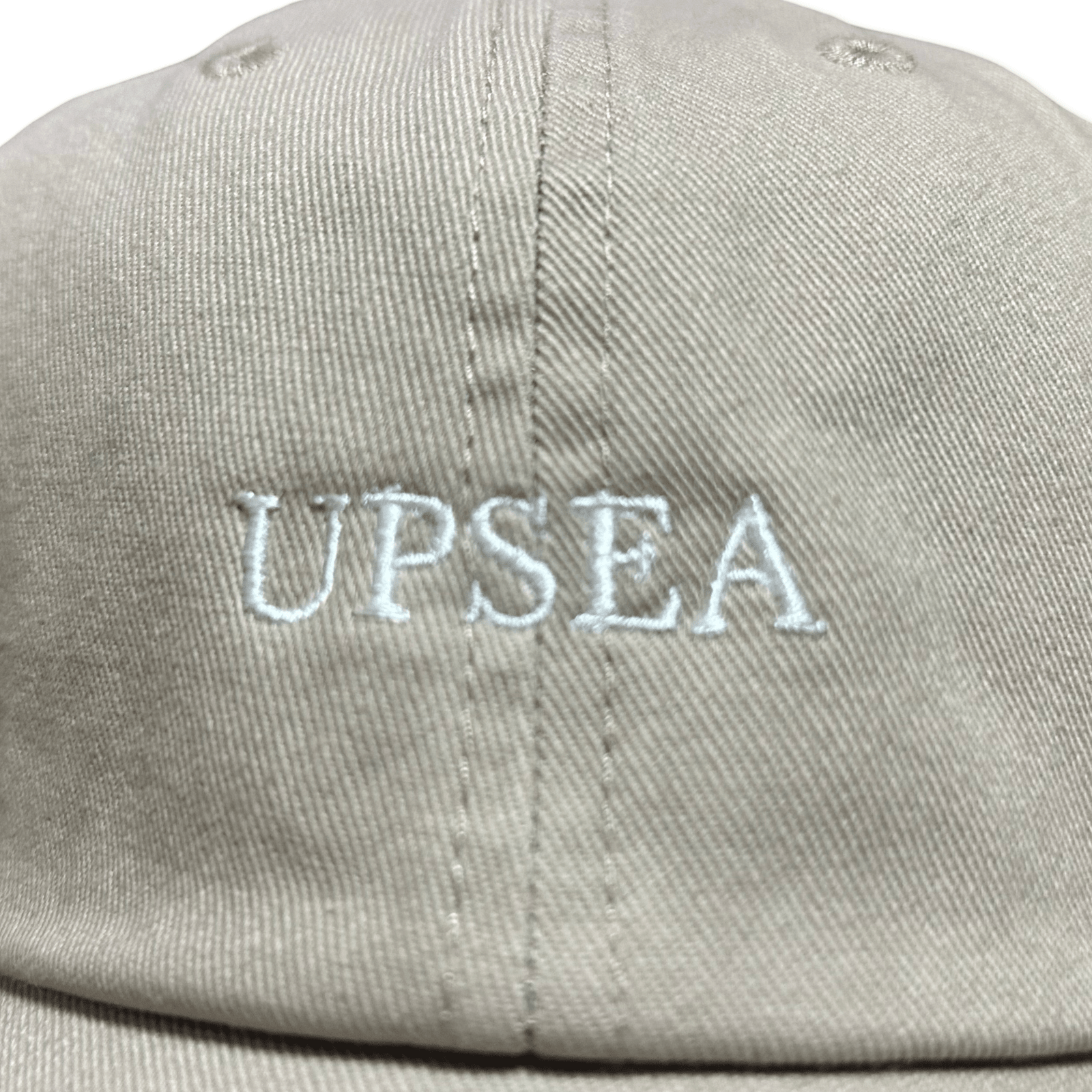 UPSEA オリジナルローキャップ　カーキ - UPSEA