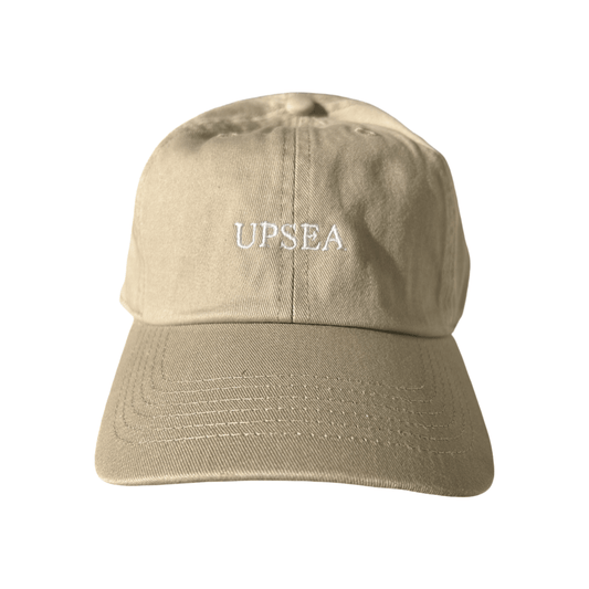 UPSEA オリジナルローキャップ　カーキ - UPSEA