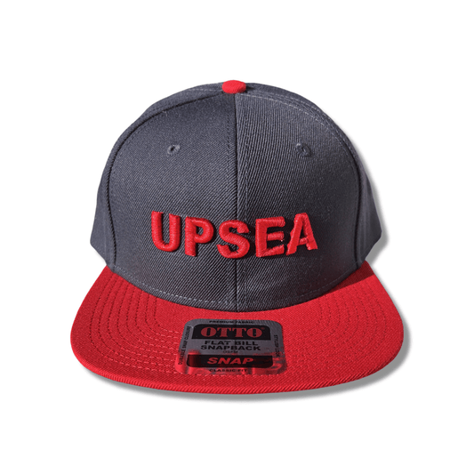 UPSEAオリジナルキャップ　ネイビー＆レッド - UPSEA