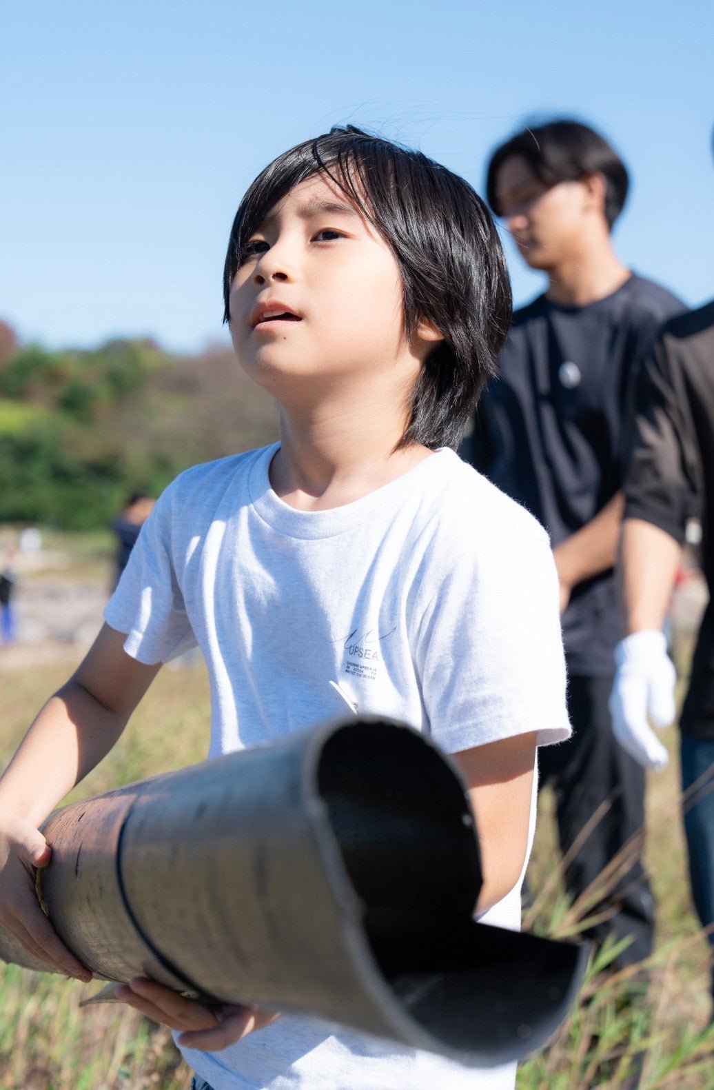 UPSEA future for kids メインロゴ アッシュ - UPSEA