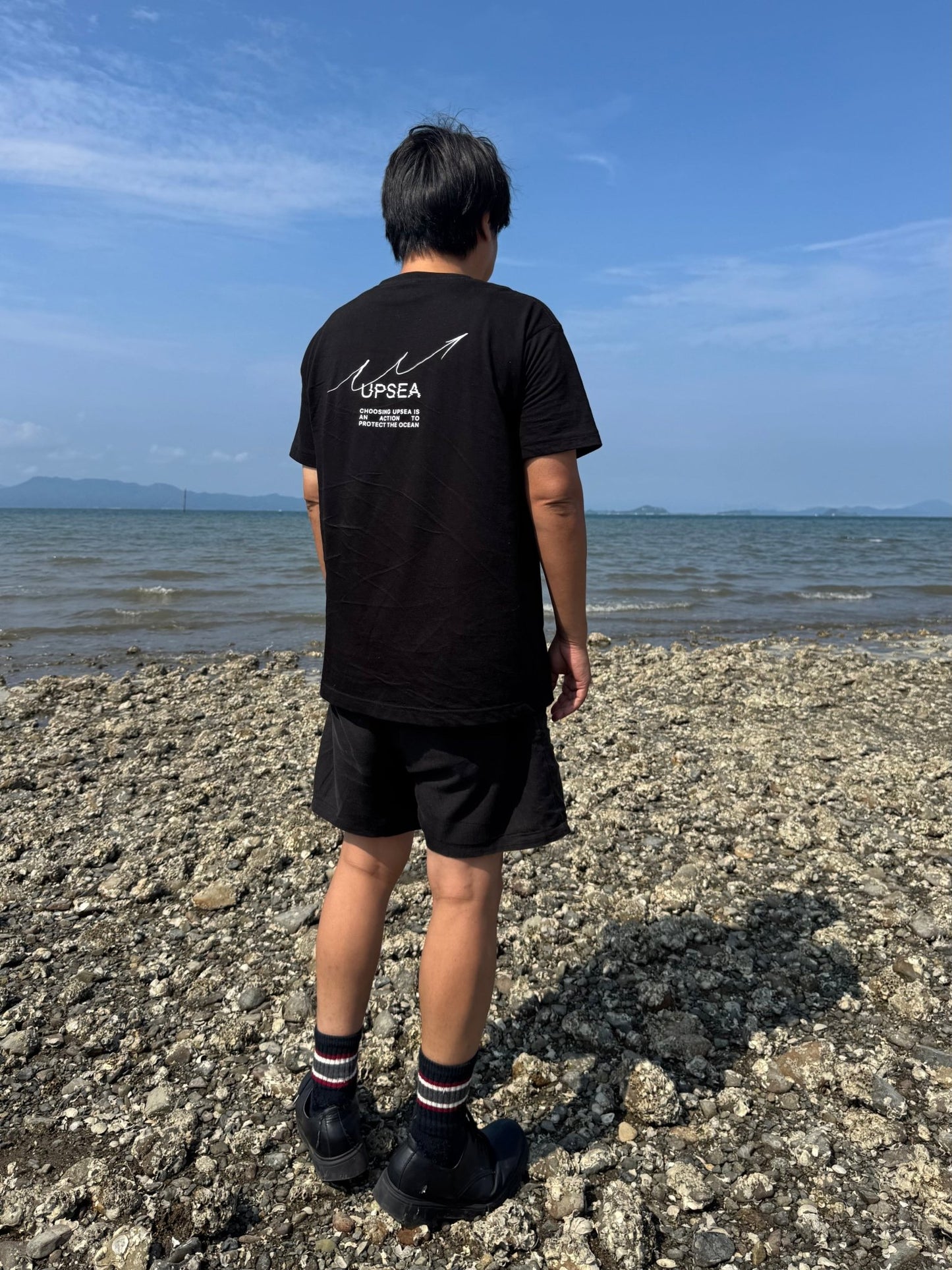 UPSEA メインロゴTシャツ - オーガニックコットン - UPSEA