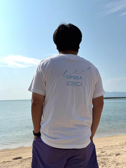 UPSEA メインロゴTシャツ - オーガニックコットン - UPSEA